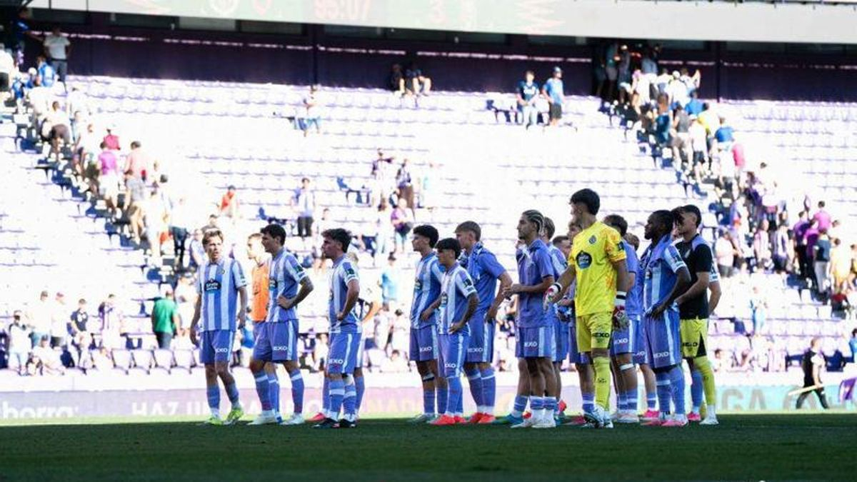 El Real Valladolid, tras su derrota ante el Albacete