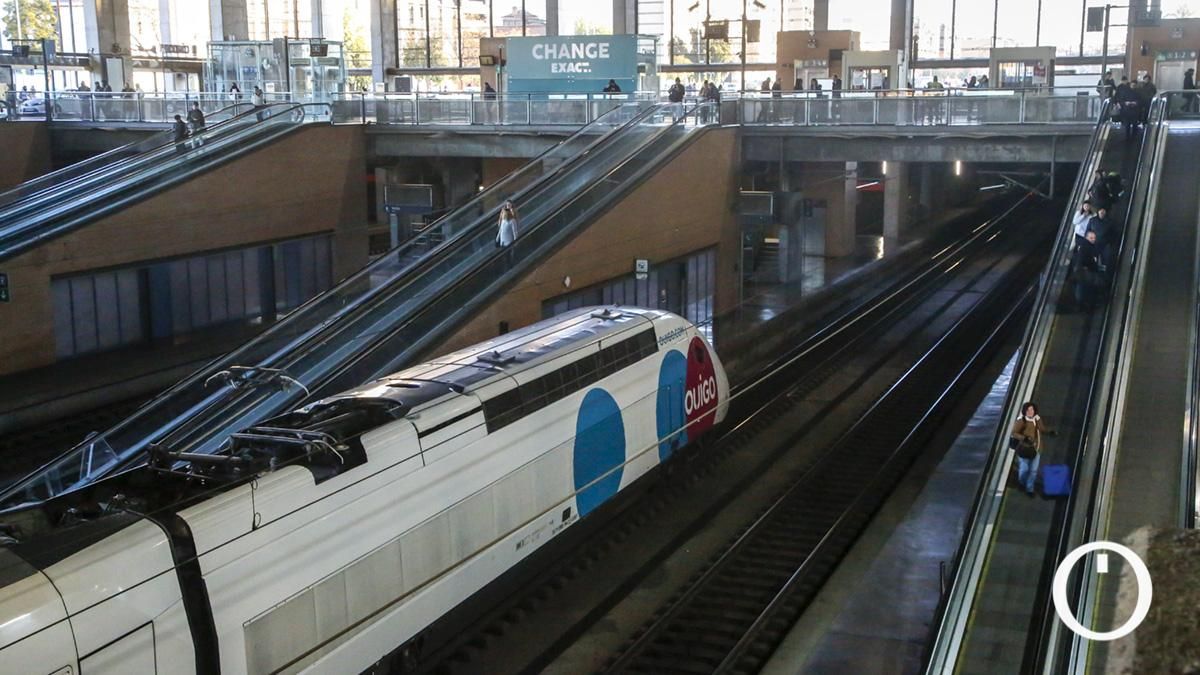 Un tren Ouigo en Córdoba