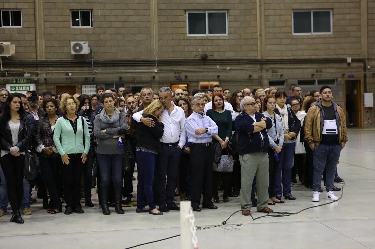 Funeral por los militares del SAR fallecidos en accidente de helicóptero.  (ALEJANDRO RAMOS)