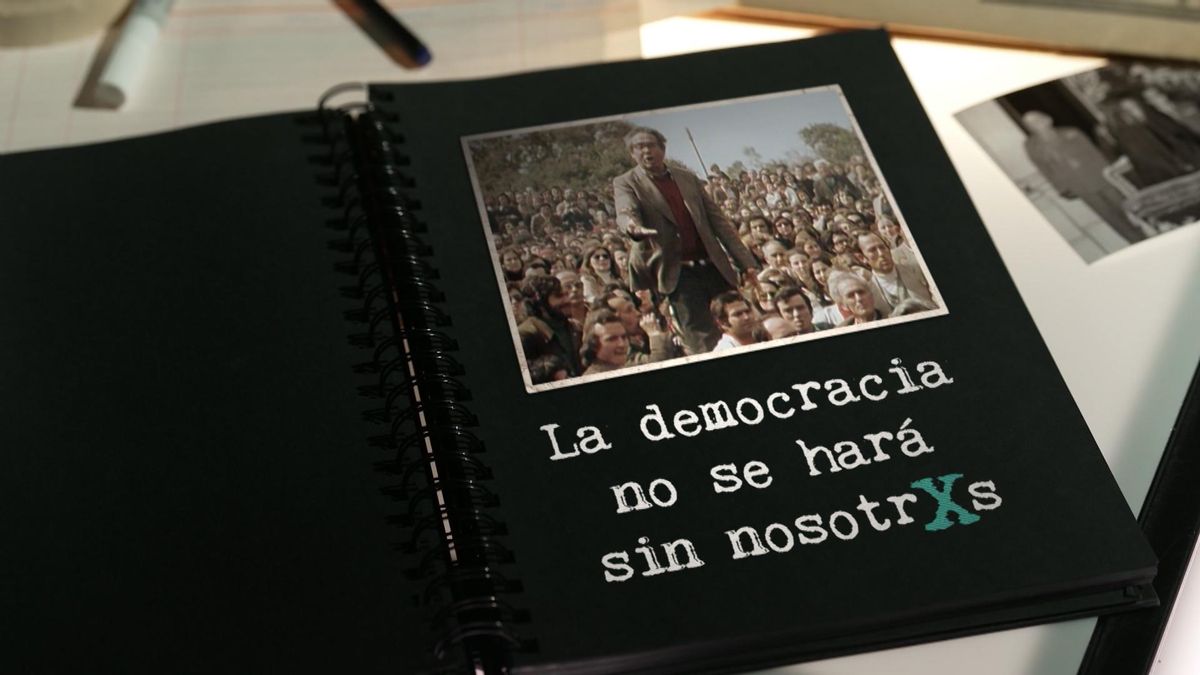 'La democracia no se hará sin nosotrxs'