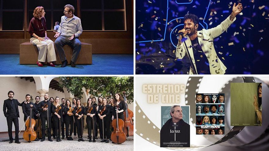 Primer finde de junio en Córdoba: Antoñito Molina, una obra sobre infidelidades y un encuentro de músicos callejeros