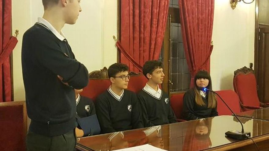 Juicio simulado en la Audiencia Provincial de León.