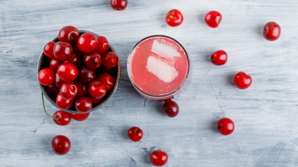 Mousse de cerezas