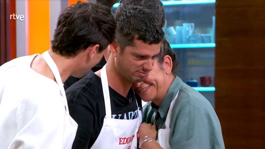 El resbalón de Eduardo Casanova en 'MasterChef Celebrity' y su broma irónica sobre Patricia Conde: "Tenía razón"