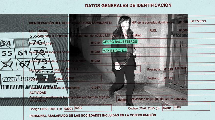 Hacienda abre un roto millonario al líder de los bingos que pilota la hija de una histórica del PP
