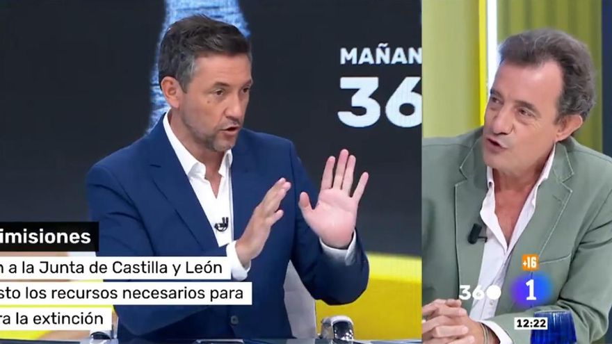 Javier Ruiz interrumpió 'Mañaneros 360' para corregir el bulo difundido por un tertuliano: "No es verdad"