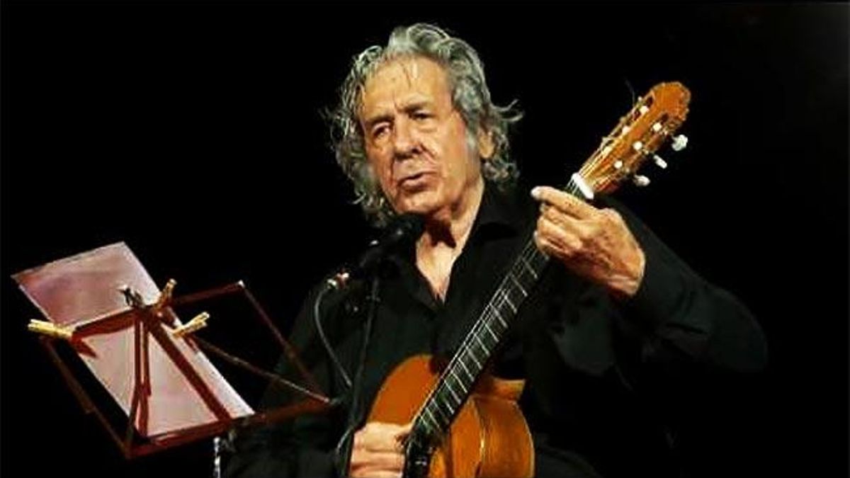 El cantautor Paco Ibáñez.