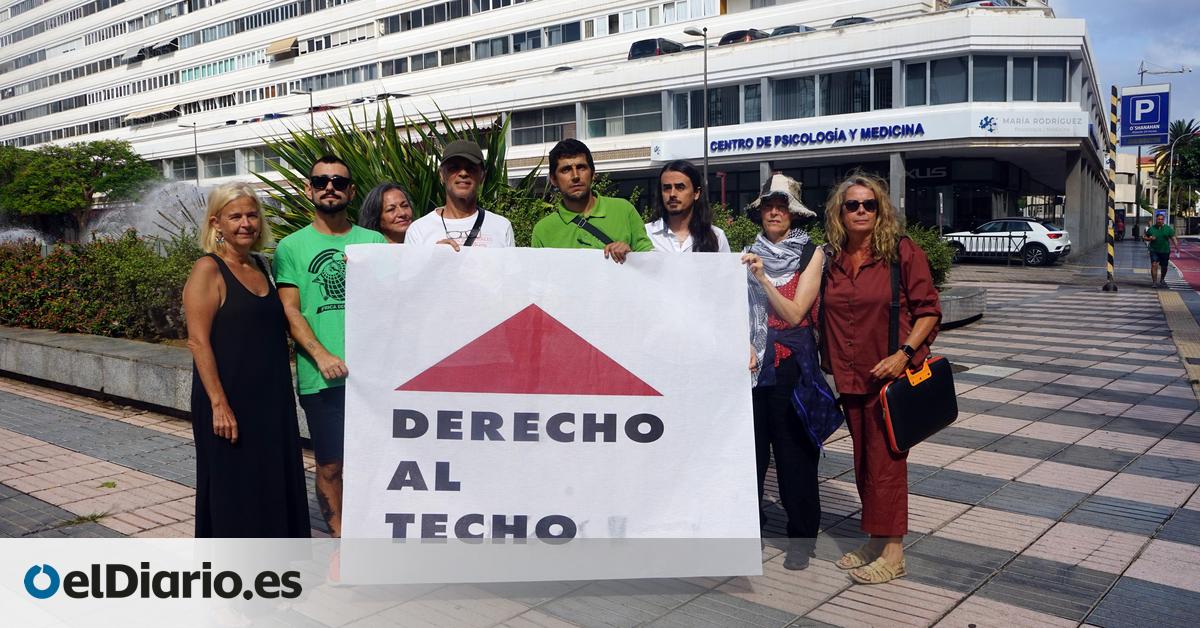 Desahucio inminente en Ingenio de una familia con seis menores:  Moisés, ¿y qué hacemos si nos echan el jueves? 