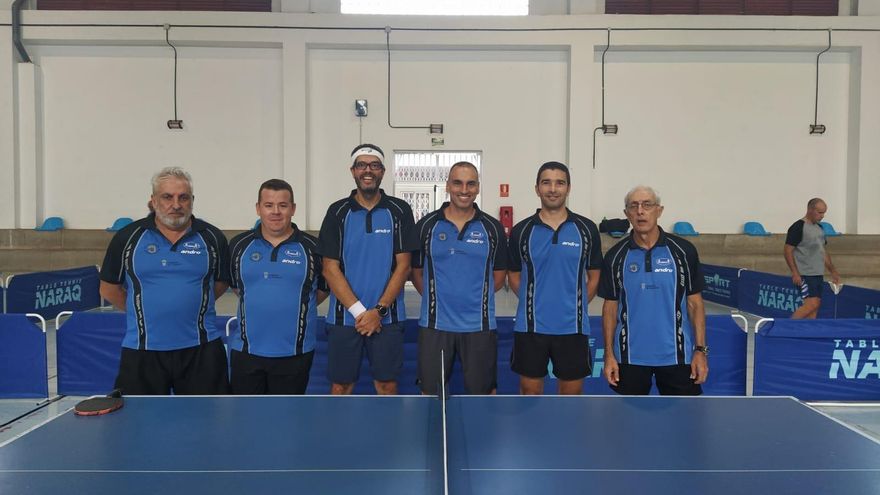 La temporada del tenis de mesa en Canarias arranca con triunfo del Acoroma de Candelaria