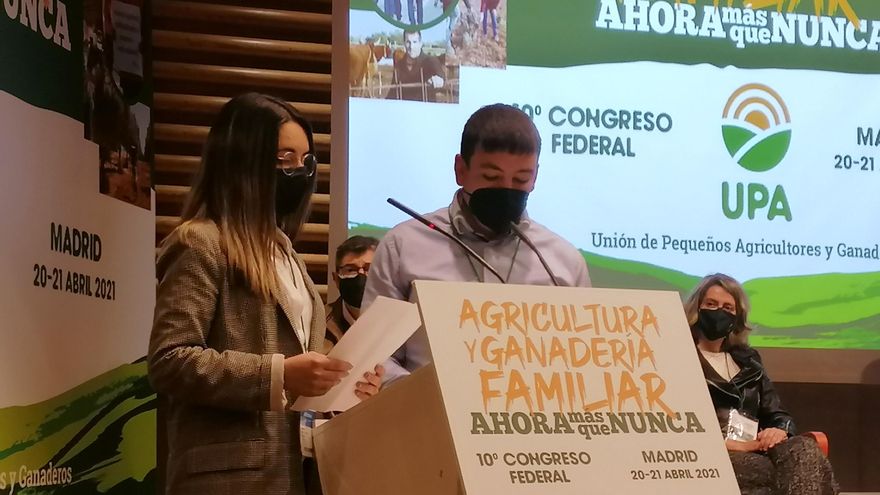 Cristina Monreal lee el manifiesto