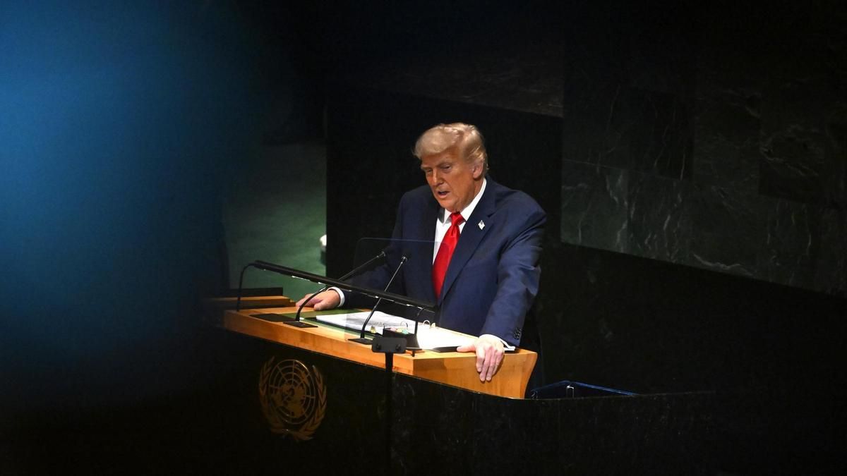 Trump se revuelve ante la ONU por su guerra en Irán: "Yo he hecho la paz, y si no firman un acuerdo, los aniquilo"
