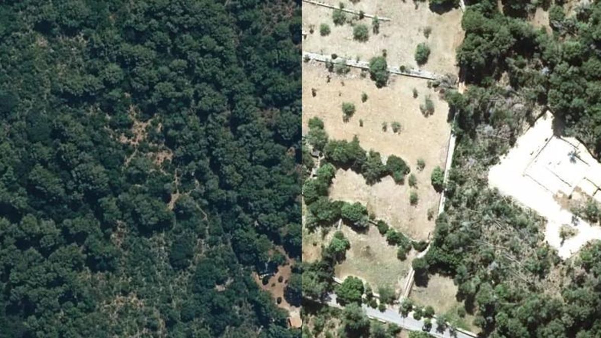 Comparativa del procés urbanitzador a Alcúdia el 2015 i el 2023