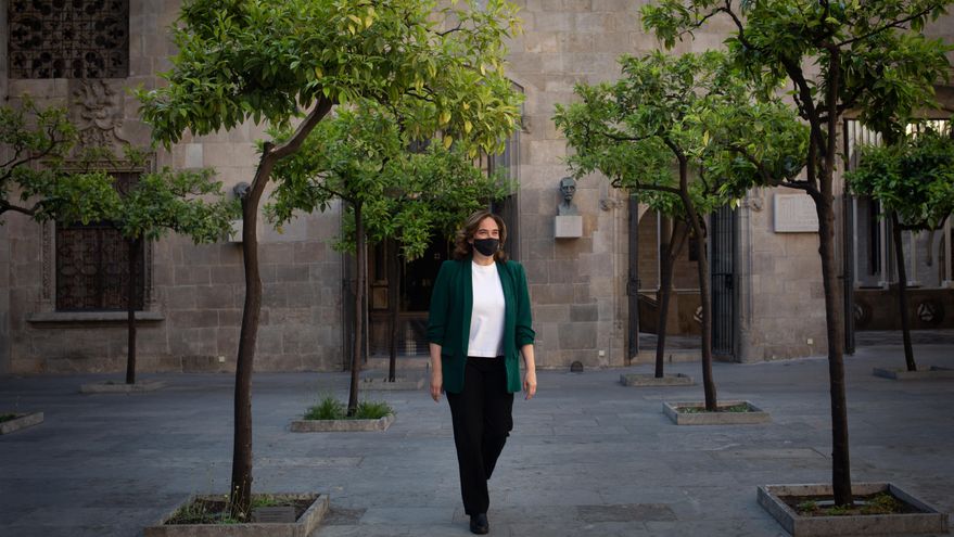La alcaldesa de Barcelona, Ada Colau