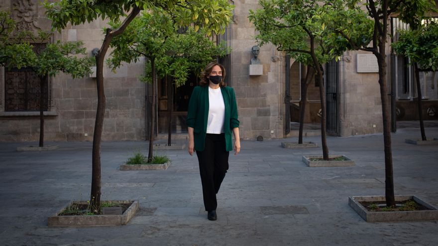 La alcaldesa de Barcelona, Ada Colau