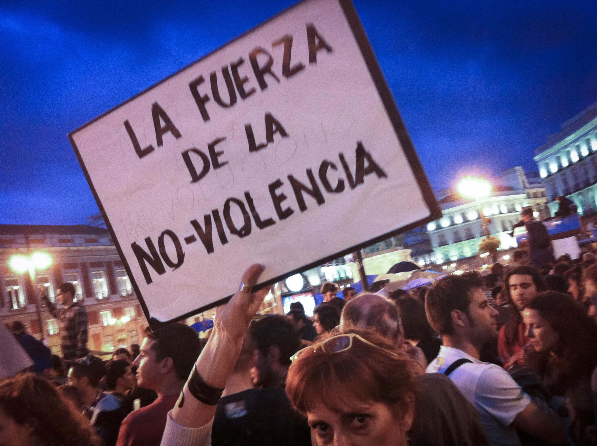 17M: primera concentración masiva tras el desalojo de la acampada