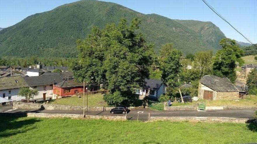 Vistas desde calle La Soledad de Villablino