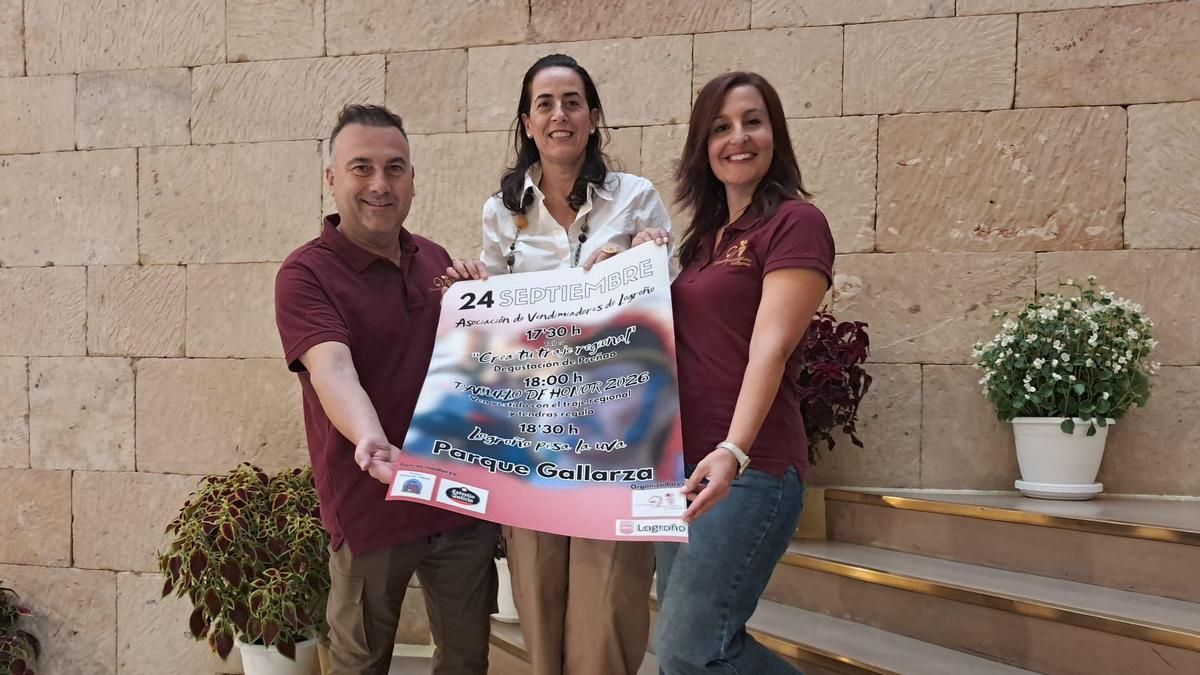 La Asociación de Vendimiadores de Logroño entregará su pañuelo de honor a las Casas Regionales este jueves