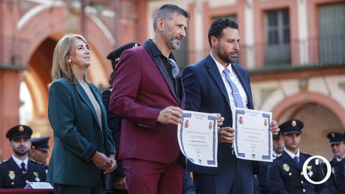 Acto de la Policía Nacional para celebrar su patrón, los Santos Ángeles Custodios