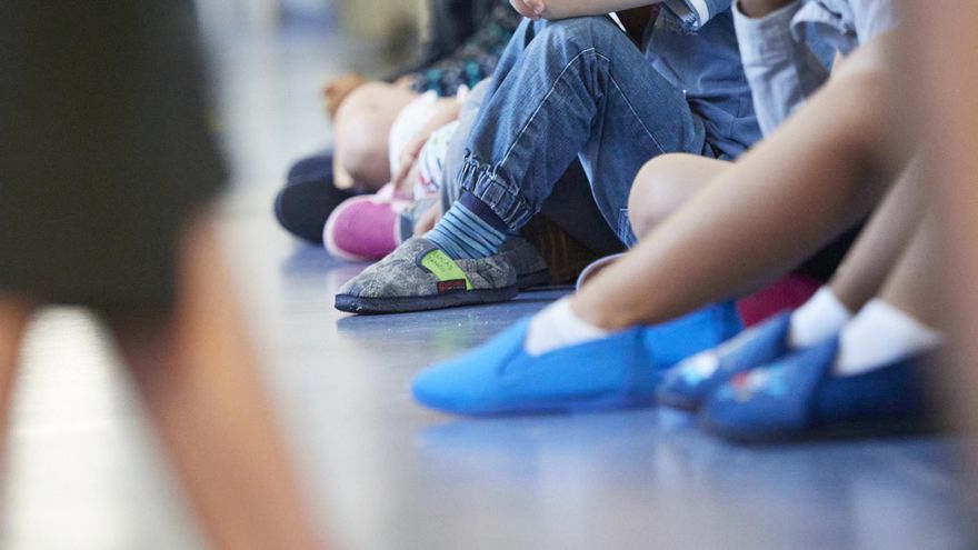 Niños en un colegio