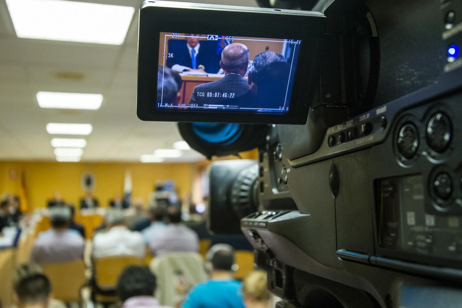 Medios en el juicio del caso Las Teresitas.