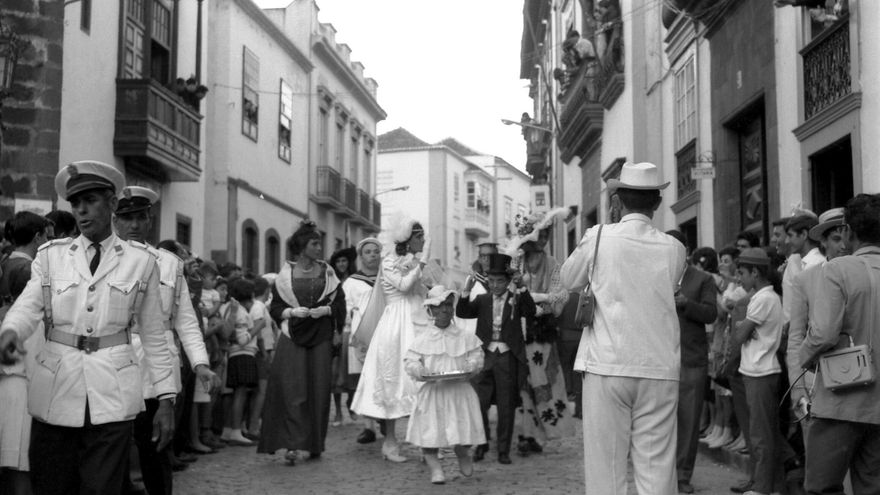 Imagen de archivo del carnaval de Santa Cruz de La Palma.