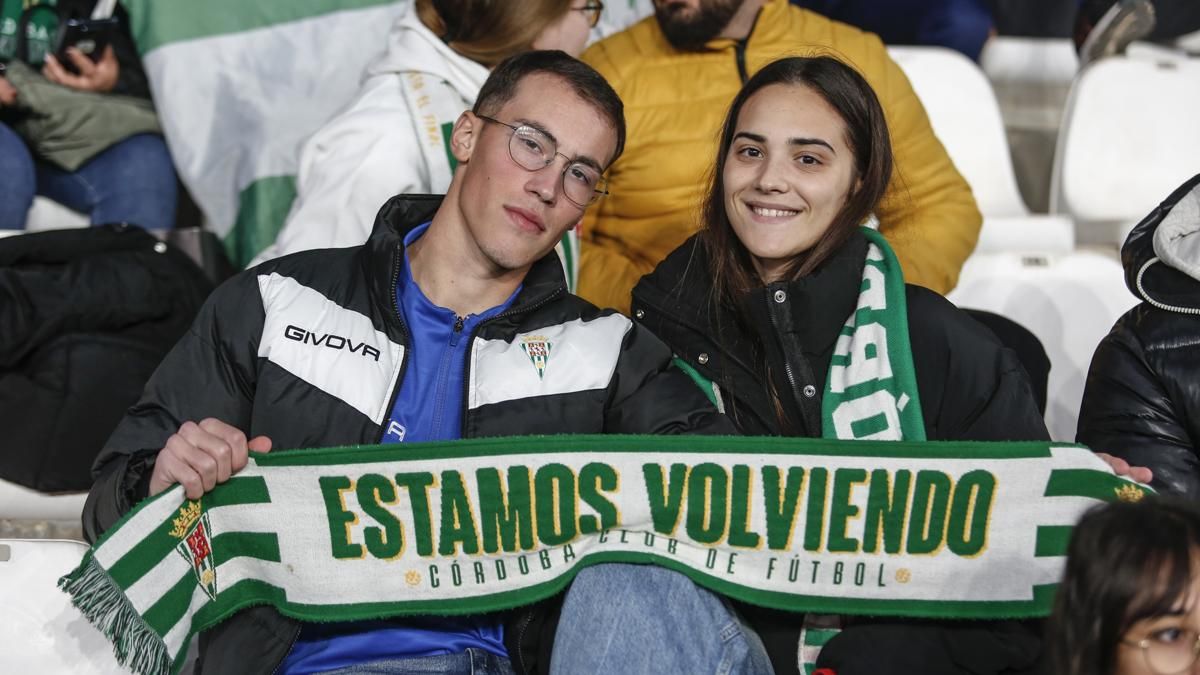 Grada Blanquiverde del Córdoba CF - Cádiz CF