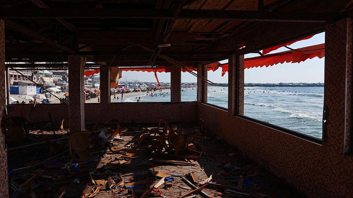 Israel utilizó una bomba de 230 kilos de fabricación estadounidense para arrasar una cafetería abarrotada en Gaza