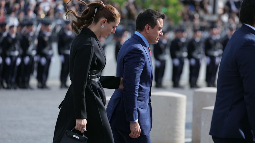 Macron afirma al recibir a Noboa que Francia y Ecuador fortalecen una alianza de futuro