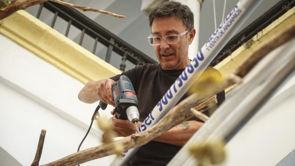 Comienzo del montaje de Flora 2025