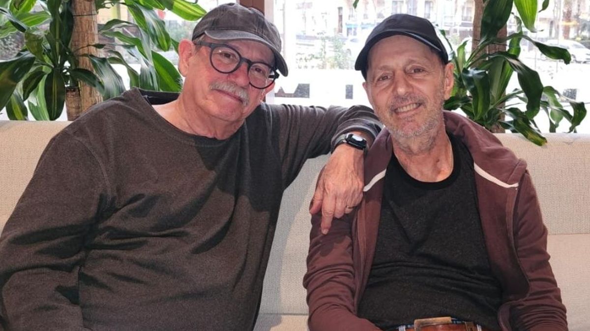 Silvio Rodríguez y Alejo Stivel, en una imagen reciente