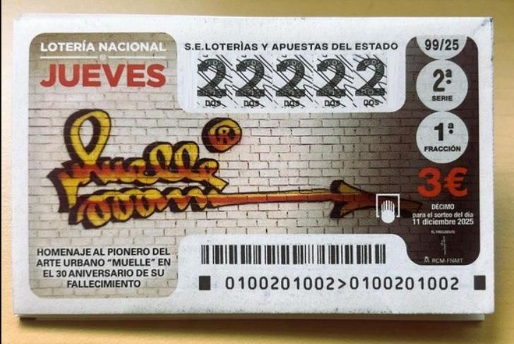 Billete de lotería del 11 de diciembre