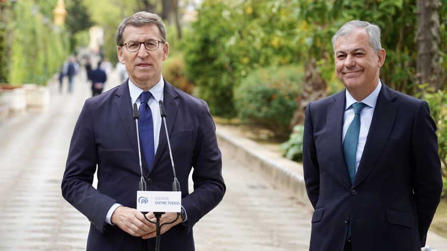 Feijóo visita Sevilla por la Semana Santa 2023