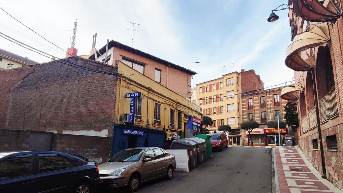 Calle Obispo Álvarez Miranda en el barrio de El Crucero León.