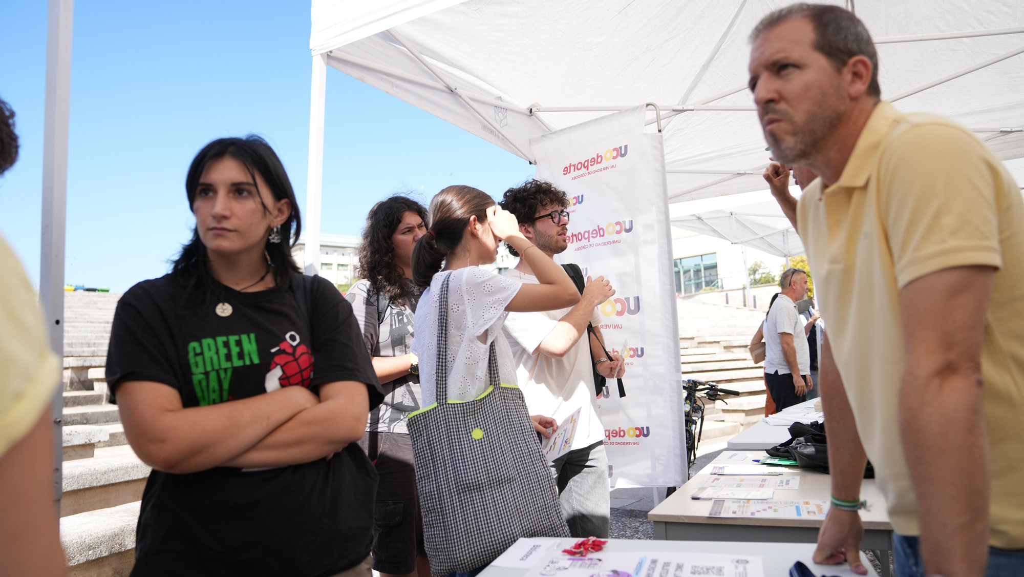 Feria de bienvenida al alumnado de nuevo ingreso de la UCO en el Campus de Rabanales