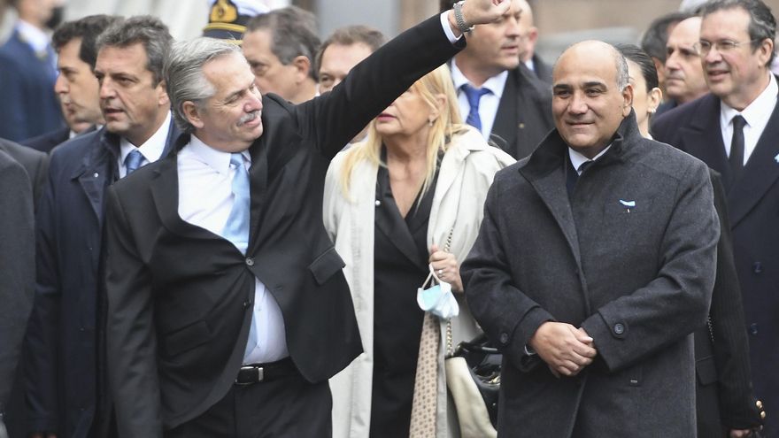 Antes del Tedeum, Alberto Fernández dijo: “La unidad depende de nosotros”