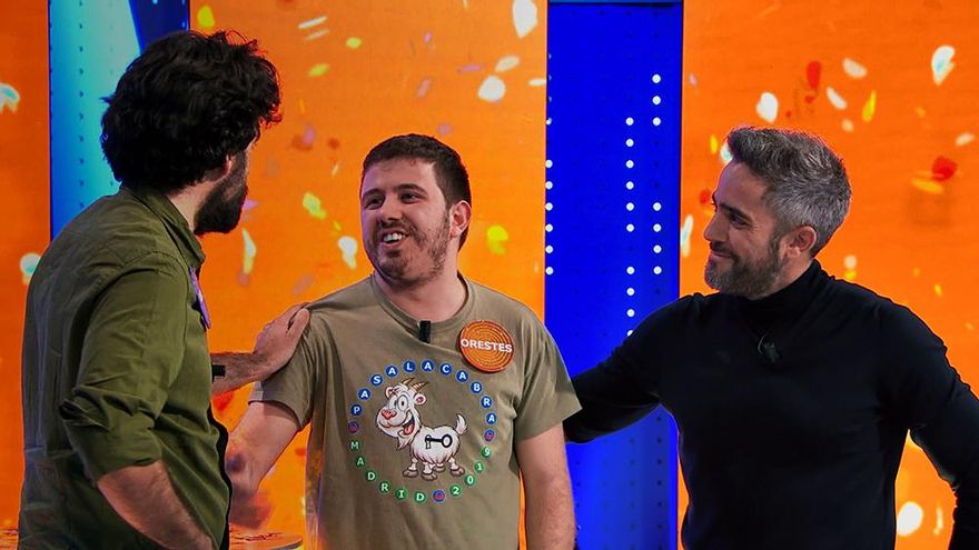 Orestes está "muy desanimado" tras su derrota en 'Pasapalabra', según Luis de Lama