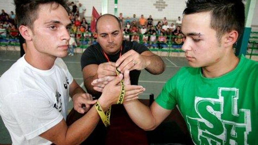 Carlos S. Campillo / ICAL XX Campeonato de España de Luchadores de Brazo celebrado en la localidad leonesa de La Virgen del Camino