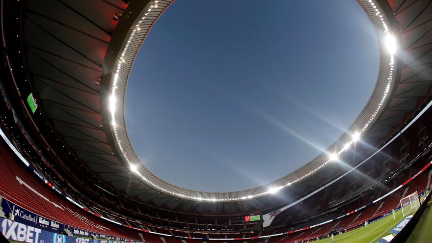 Imagen del estadio Wanda Metropolitano, en Madrid. EFE/Chema Moya/Archivo