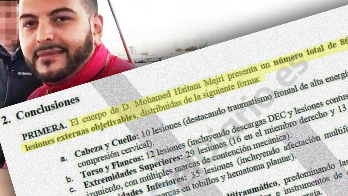 Un informe pericial constata que el cadáver de Haitam tenía 86 lesiones tras la actuación policial en la que murió