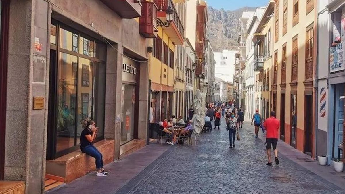 Calle O'Daly de Santa Cruz de La Palma.
