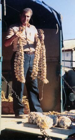 El ajero en la Feria de Riaño en 1980.