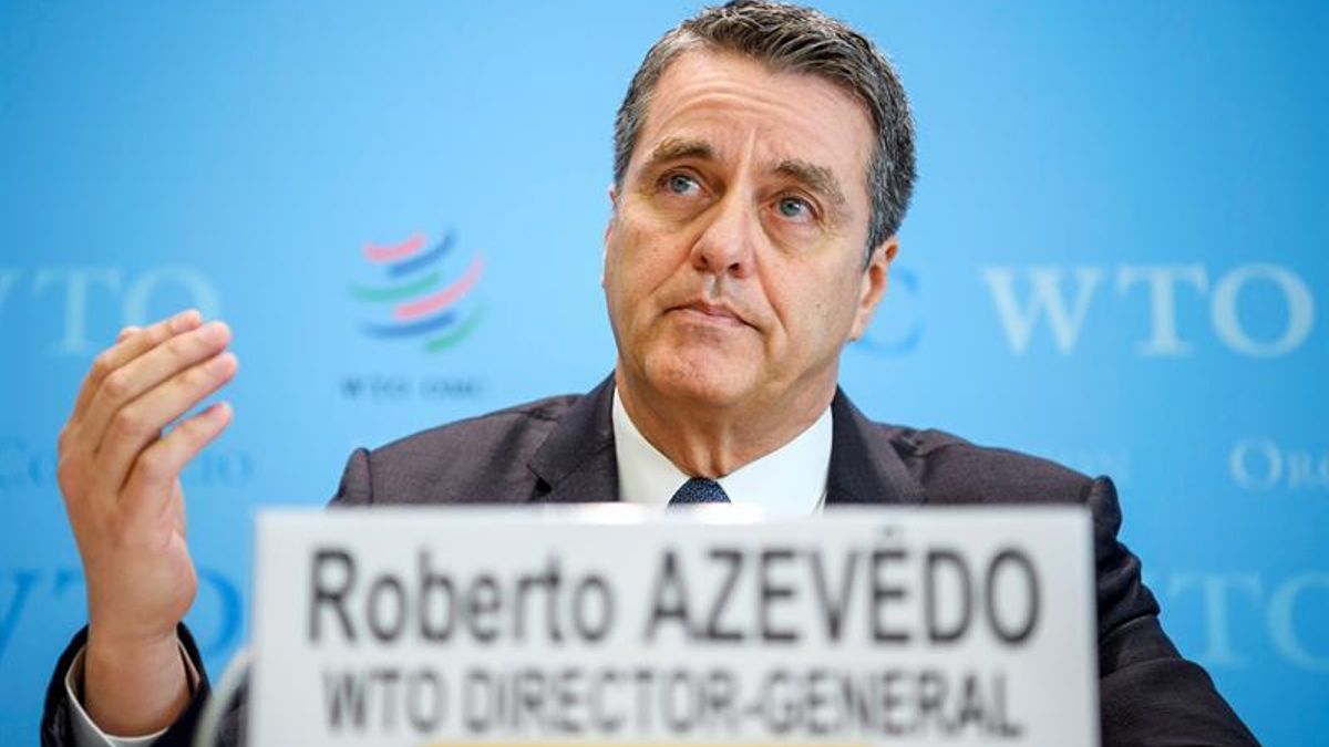 Roberto Azevedo, director general de la Organización Mundial del Comercio (OMC).