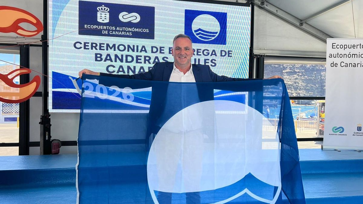 Tazacorte recoge la Bandera Azul 2026 y revalida por duodécimo año consecutivo la excelencia de la Playa del Puerto