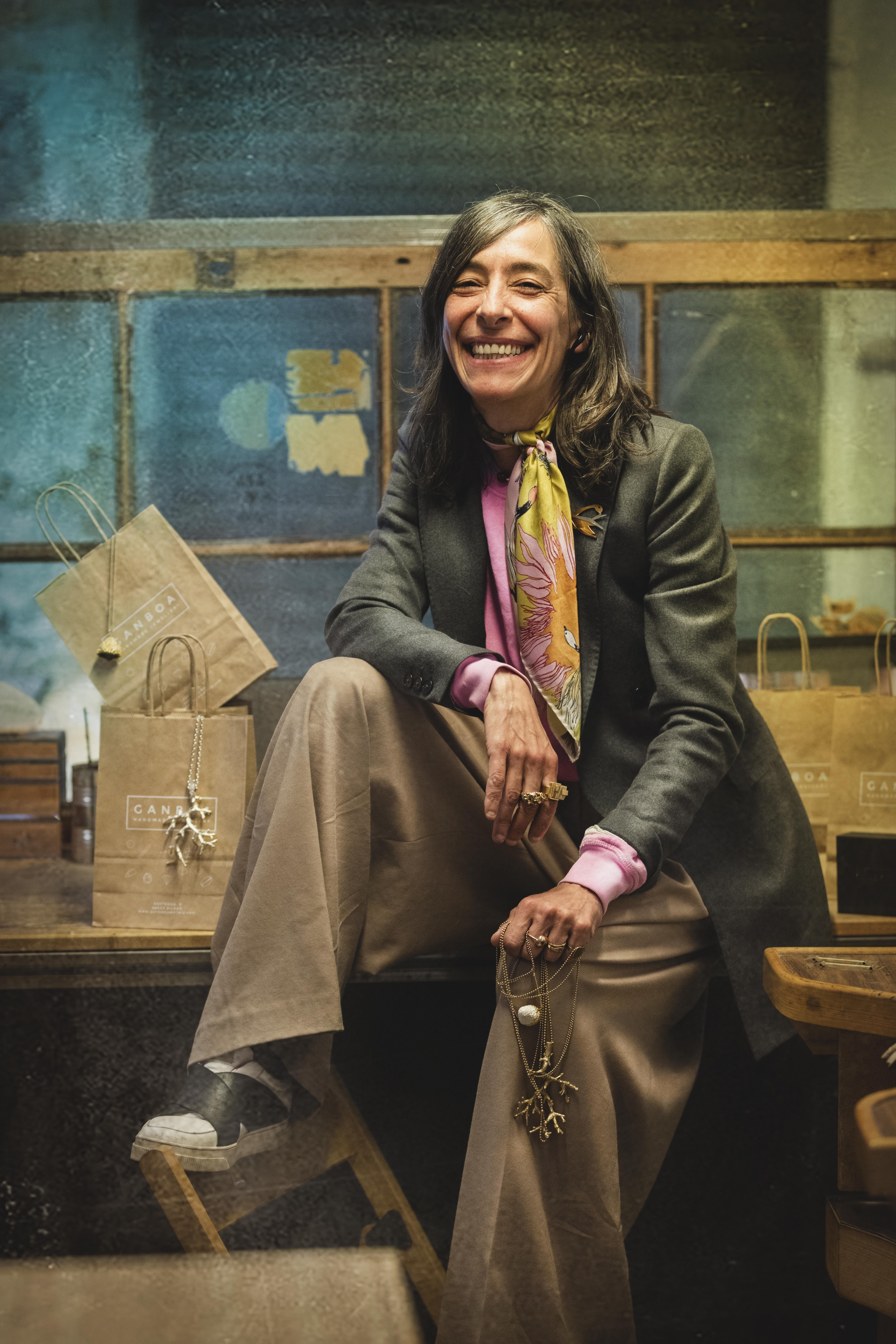 Miriam Ocariz en Gamboa Jewellery