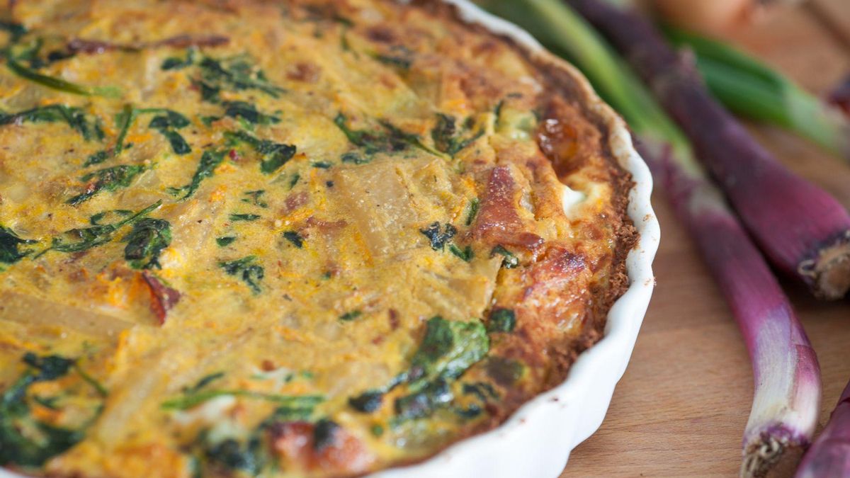 La quiche es un plato nutricionalmente muy completo
