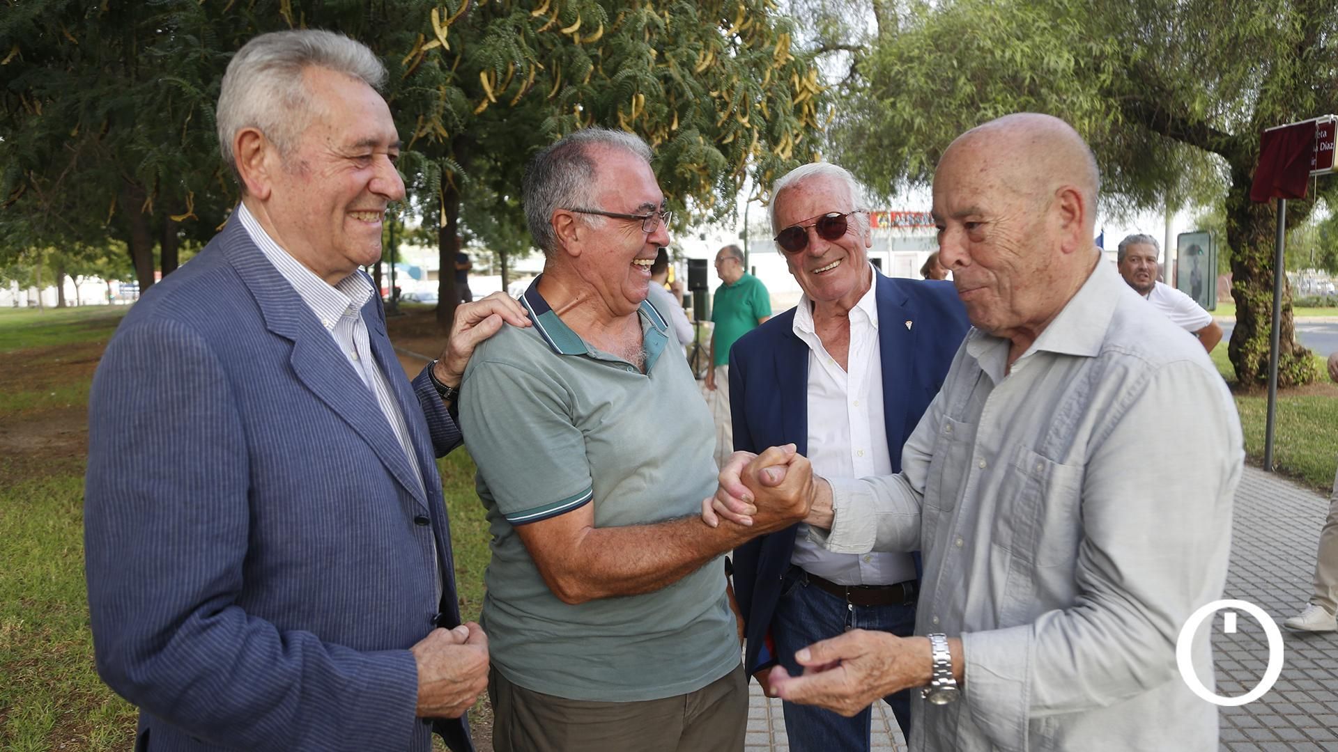 El eterno '8' del Córdoba CF ya tiene su espacio junto a El Arcángel