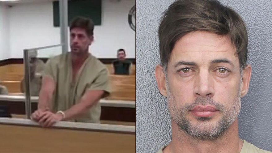 Filtrado el vídeo del actor William Levy en su juicio, así como la foto de su detención por dos delitos