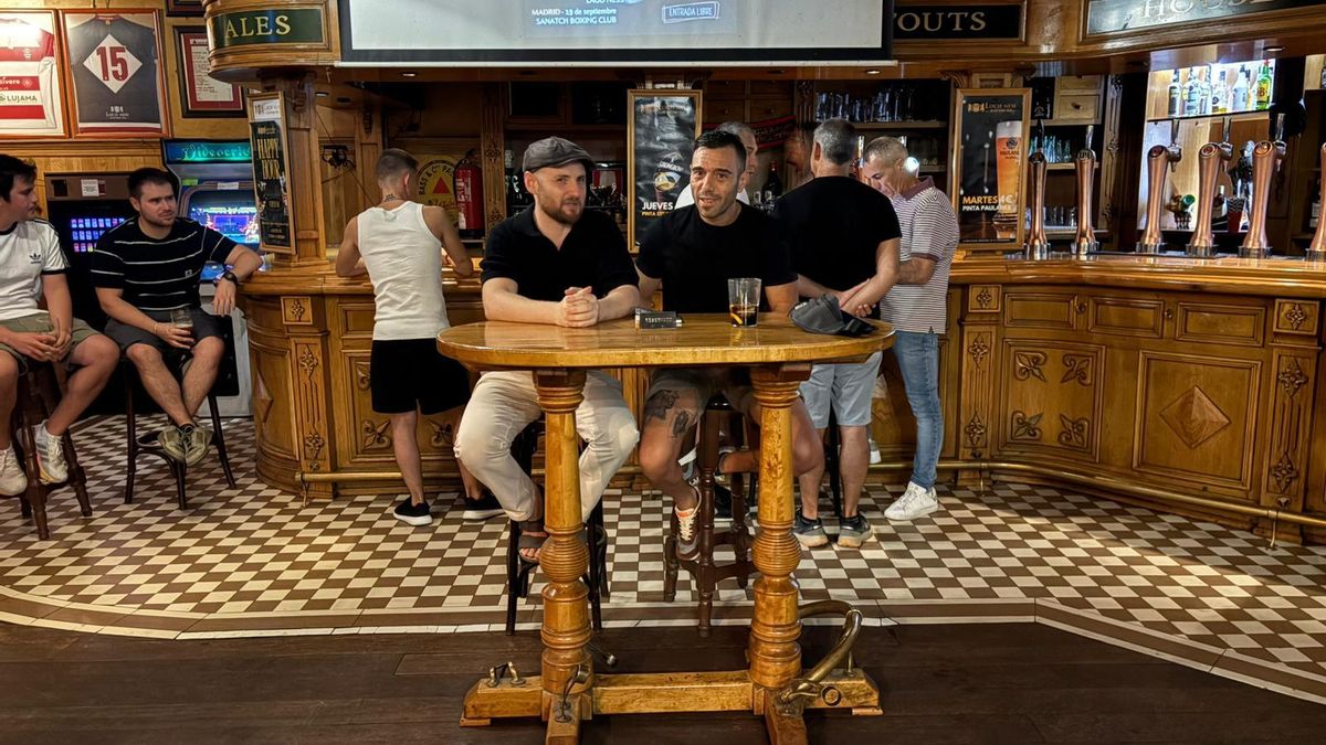 Sharif Fernández y Rafael Lechowski en la presentación