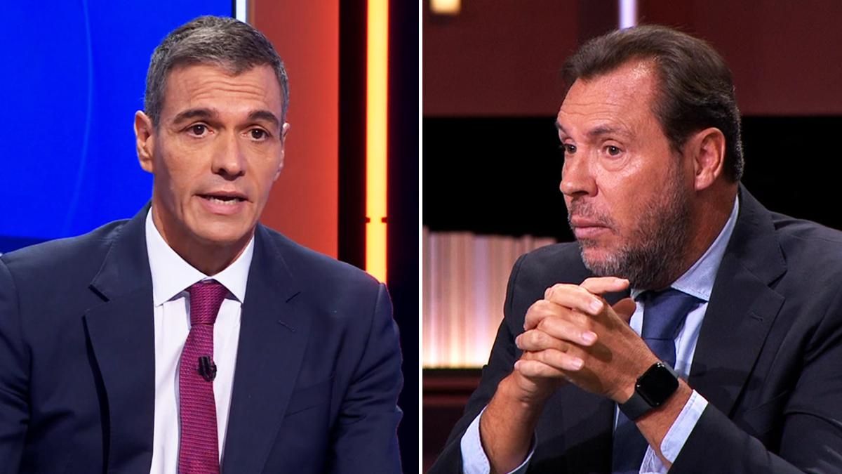 Pedro Sánchez en 'Mañaneros 360' / Óscar Puente en 'La Mesa'