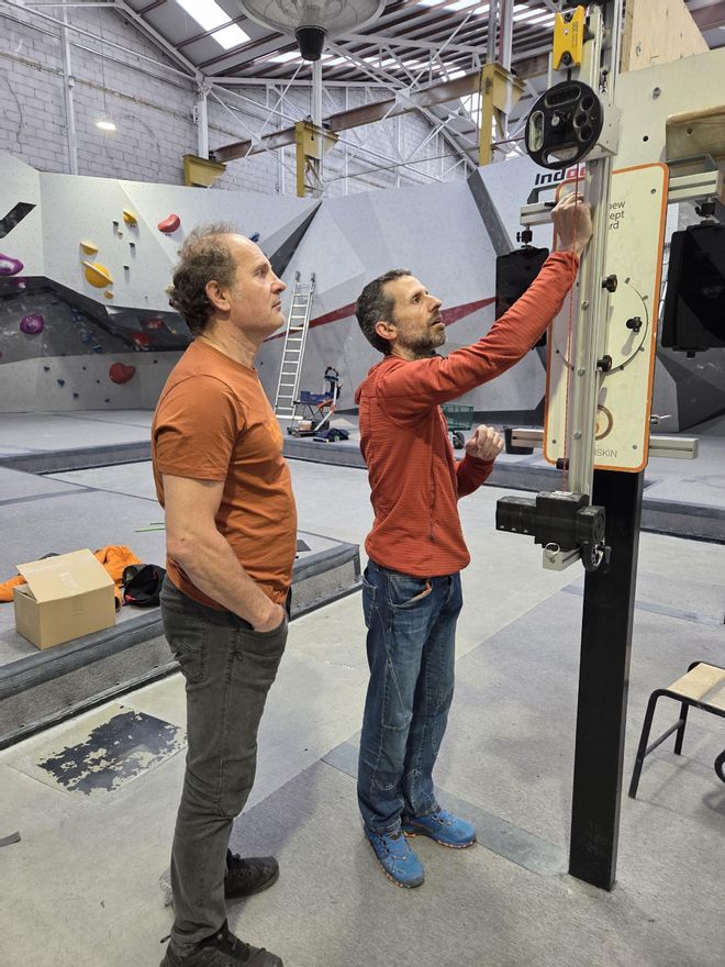 Jordi Cruz y Joaquín Suárez durante el evento organizado por el propio Jordi. 